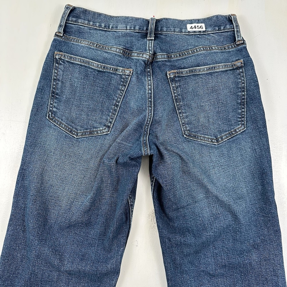 Mens Old‎ Navy Blue Jeans Loose Built In Flex Actual 30x29 Light Wash Stretch